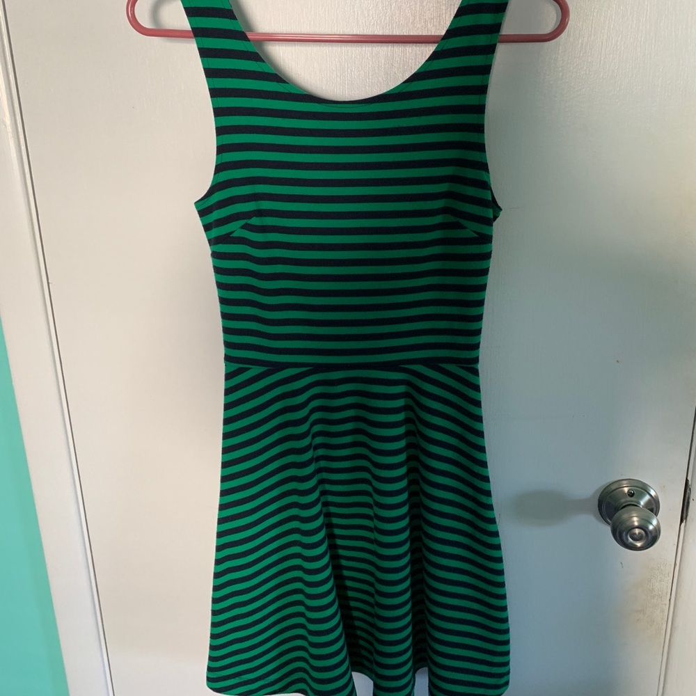 Green/Navy American Eagles Dress